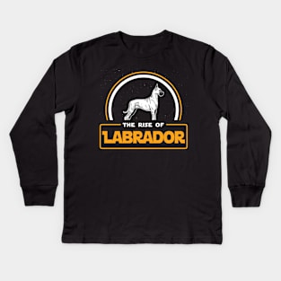 The Rise of Labrador Kids Long Sleeve T-Shirt